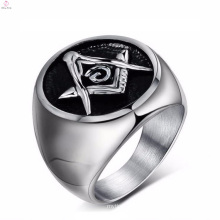 2017 stainless steel punk rock jewelry religious masonic rings